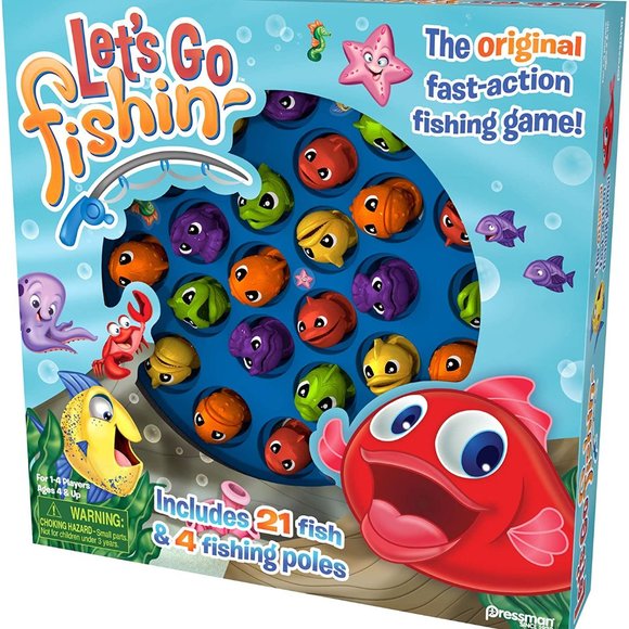 Pressman Toys Lets Go Fishin Game By Pressman The Original